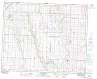 082P13 Torrington Canadian topographic map, 1:50,000 scale