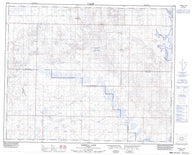 082P16 Farrell Lake Canadian topographic map, 1:50,000 scale