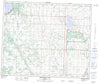 083A13 Bearhills Lake Canadian topographic map, 1:50,000 scale