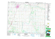 083A14 Wetaskiwin Canadian topographic map, 1:50,000 scale