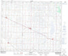 083A16 Daysland Canadian topographic map, 1:50,000 scale