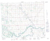 083B01 Markerville Canadian topographic map, 1:50,000 scale