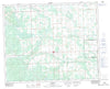 083B02 Caroline Canadian topographic map, 1:50,000 scale