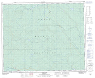 083B12 Harlech Canadian topographic map, 1:50,000 scale