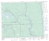 083B14 Brazeau Forks Canadian topographic map, 1:50,000 scale