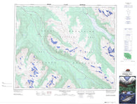 083C12 Athabasca Falls Canadian topographic map, 1:50,000 scale