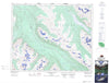 083C12 Athabasca Falls Canadian topographic map, 1:50,000 scale