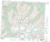 083D13 Kiwa Creek Canadian topographic map, 1:50,000 scale