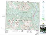 083D16 Jasper Canadian topographic map, 1:50,000 scale