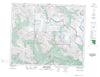 083E03 Mount Robson Canadian topographic map, 1:50,000 scale