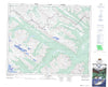 083E07 Blue Creek Canadian topographic map, 1:50,000 scale