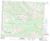 083E13 Dry Canyon Canadian topographic map, 1:50,000 scale
