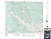 083F04 Miette Canadian topographic map, 1:50,000 scale