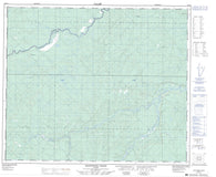 083F13 Hightower Creek Canadian topographic map, 1:50,000 scale