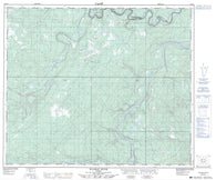 083F14 Wildhay River Canadian topographic map, 1:50,000 scale