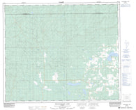 083F16 Shiningbank Lake Canadian topographic map, 1:50,000 scale