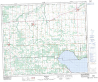 083G01 Warburg Canadian topographic map, 1:50,000 scale