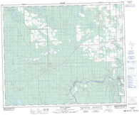 083G03 Blue Rapids Canadian topographic map, 1:50,000 scale