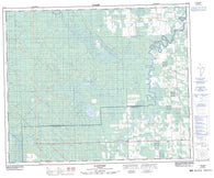 083G06 Easyford Canadian topographic map, 1:50,000 scale