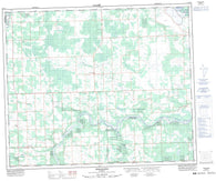 083G07 Tomahawk Canadian topographic map, 1:50,000 scale