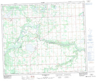 083G08 Telfordville Canadian topographic map, 1:50,000 scale