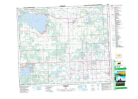 083G09 Onoway Canadian topographic map, 1:50,000 scale