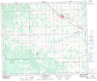 083G14 Mayerthorpe Canadian topographic map, 1:50,000 scale