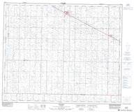 083H01 Holden Canadian topographic map, 1:50,000 scale