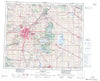083H Edmonton Canadian topographic map, 1:250,000 scale