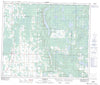 083I07 Newbrook Canadian topographic map, 1:50,000 scale