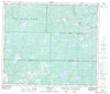 083I08 Victor Lake Canadian topographic map, 1:50,000 scale