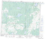 083I12 Coolidge Canadian topographic map, 1:50,000 scale