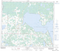 083I16 Plamondon Canadian topographic map, 1:50,000 scale