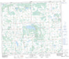 083J02 Thunder Lake Canadian topographic map, 1:50,000 scale