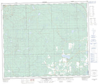 083J06 Christmas Creek Canadian topographic map, 1:50,000 scale