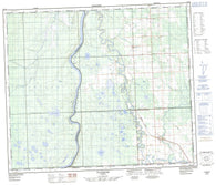 083J09 Flatbush Canadian topographic map, 1:50,000 scale