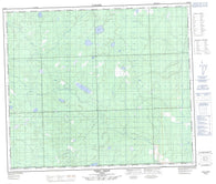 083J10 Timeu Creek Canadian topographic map, 1:50,000 scale