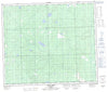 083J10 Timeu Creek Canadian topographic map, 1:50,000 scale
