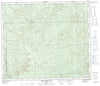 083J13 Wallace Mountain Canadian topographic map, 1:50,000 scale