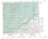 083J Whitecourt Canadian topographic map, 1:250,000 scale