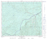 083K02 Marsh Head Creek Canadian topographic map, 1:50,000 scale