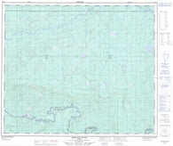 083K03 Berland River Canadian topographic map, 1:50,000 scale