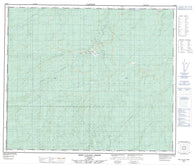 083K05 Deep Valley Creek Canadian topographic map, 1:50,000 scale