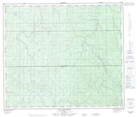 083K16 Wallace River Canadian topographic map, 1:50,000 scale