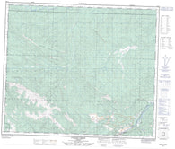 083L03 Copton Creek Canadian topographic map, 1:50,000 scale