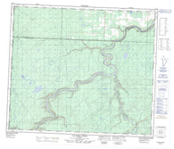 083L13 Calahoo Creek Canadian topographic map, 1:50,000 scale