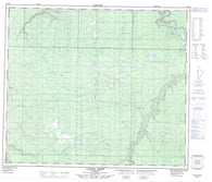 083L16 Lignite Creek Canadian topographic map, 1:50,000 scale