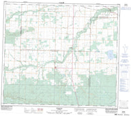 083M10 Woking Canadian topographic map, 1:50,000 scale