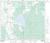 083N02 Snipe Lake Canadian topographic map, 1:50,000 scale