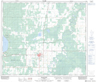 083N03 Valleyview Canadian topographic map, 1:50,000 scale